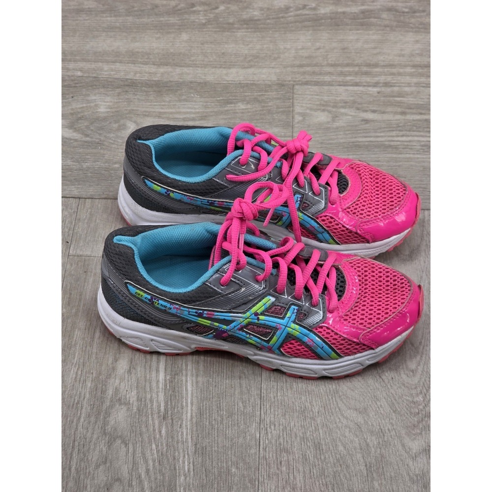 ASICS‎ Gel Contend 3 Retro Running Shoes Women's US 5 Multicolor C566Q